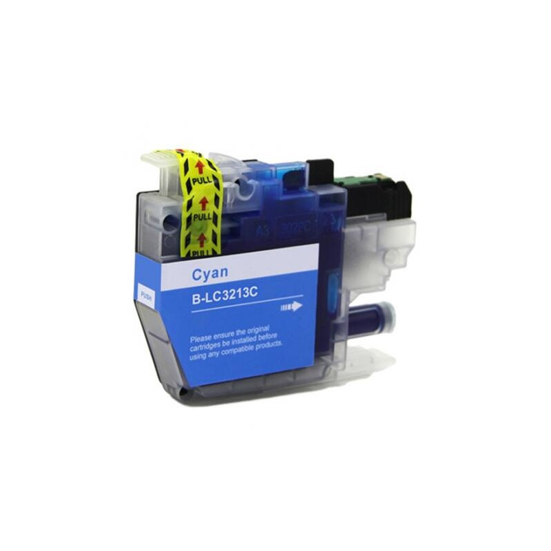 CARTUCCIA BROTHER LC 3213 CY COMP, 400PP
Brother DCP J 572 DW, J 770 Series, J 772 DW, J 774 DW / MFC-J 490 Series, 491 DW, 497 