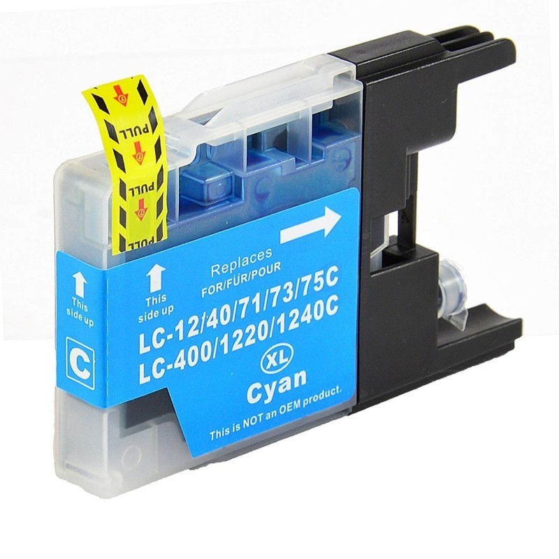 CARTUCCIA BROTHER LC 1240 CY COMP, 600P
Brother DCP J 525 W, J 725 DW, J 925 DW / MFC-J 430 W, 625 DW, 825 DW, 5910 DW, 6510 DW,