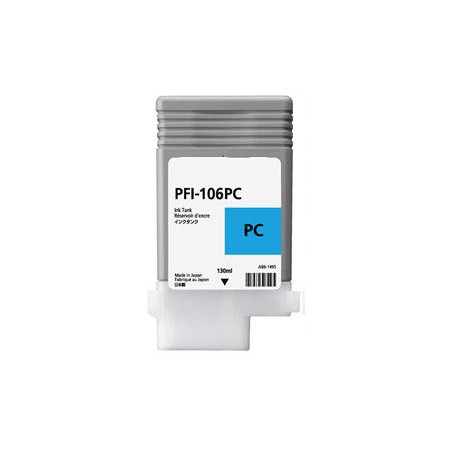 CARTUCCIA CANON PFI 106 PHOTO CY RIGEN,130ML
Canon imagePROGRAF IPF 6300, 6300 S, 6350, 6400, 6400 S, 6400 SE, 6400 Series, 6450
