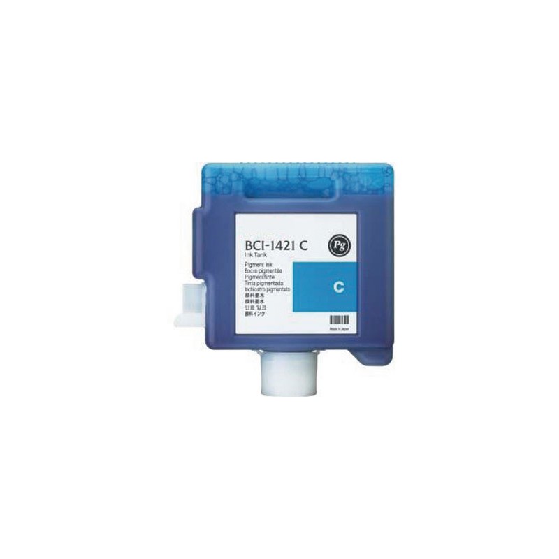CARTUCCIA CANON BCI-1421 CY RIGEN, 330ML
Canon BJ-W 8200 P, 8400 P / W 8200 P, 8200 PG, 8400 P / imagePROGRAF W 8200 P, 8200 PG,