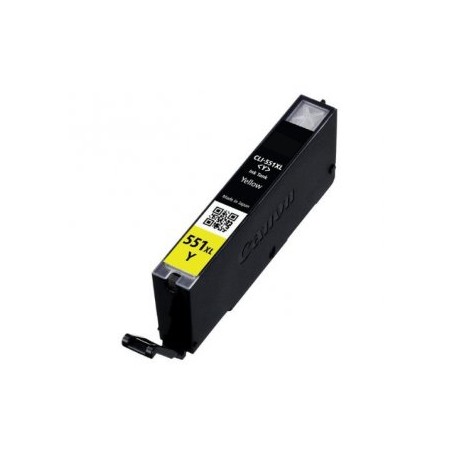 CARTUCCIA CANON CLI 551 XL YE COMP, 695P
Canon Pixma IP 7200 Series, IP 7250, IX 6800 Series, IX 6850, MG 5450, MG 5500 Series, 