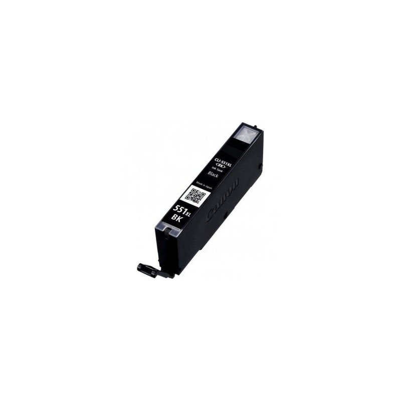 CARTUCCIA CANON CLI 551 XL BK COMP, 1795P
Canon Pixma IP 7200 Series, IP 7250, IX 6800 Series, IX 6850, MG 5450, MG 5500 Series,