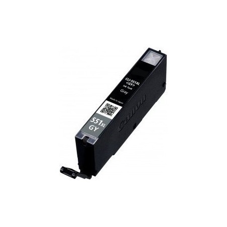 CARTUCCIA CANON CLI 551 XL GY COMP, 780P 
Canon Pixma IP 7200 Series, IP 7250, IX 6800 Series, IX 6850, MG 5450, MG 5500 Series,