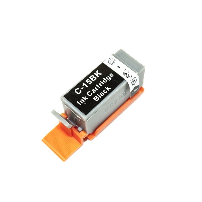CARTUCCIA CANON BCI-15 BK COMP, 80P
Canon I 70, 80 / Pixma IP 90, IP 90 V
