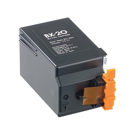 CARTUCCIA CANON BX 20 BK RIGEN, 900P
Canon FAX B 160, B 180, B 180 C, B 210 C, B 215 C, B 230 C, EB 10, EB 15, EB 20 / MultiPass