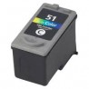 CARTUCCIA CANON CL-51 COLOR RIGEN, 545P
Canon Pixma IP 6200 Series, IP 6210 D, IP 6220 D, IP 6300 Series, IP 6310 D, IP 6320 D