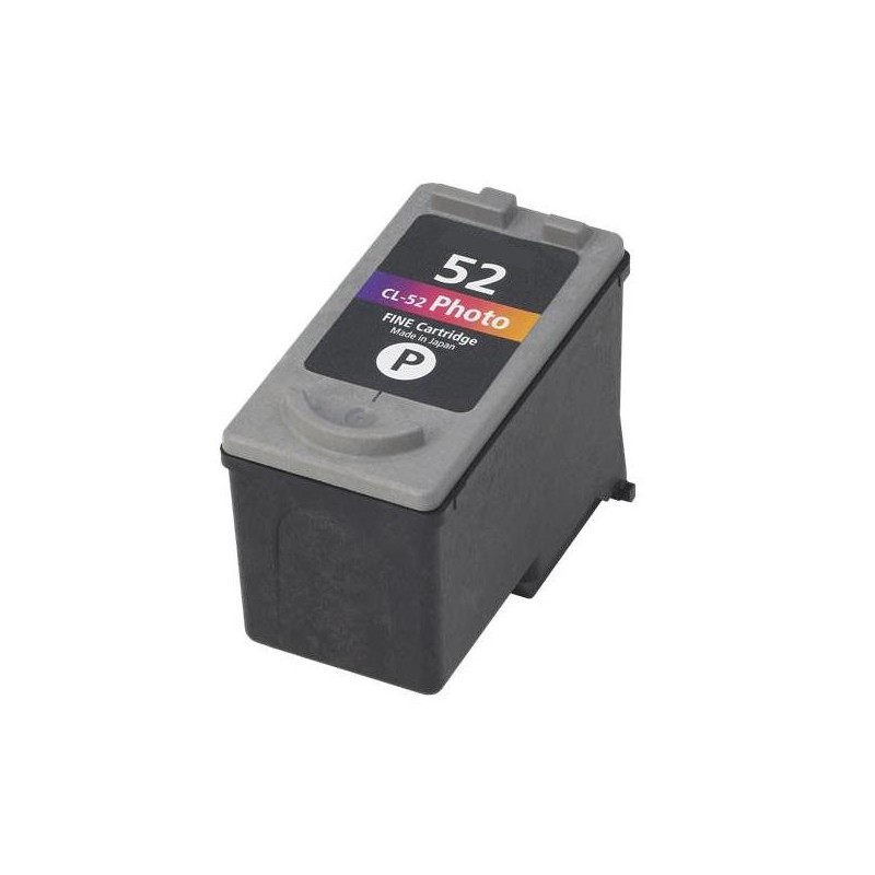 CARTUCCIA CANON CL-52 PHOTO COL RIGEN, 710P
Canon Pixma IP 6200 Series, IP 6210 D, IP 6220 D, IP 6300 Series, IP 6310 D, IP 6320