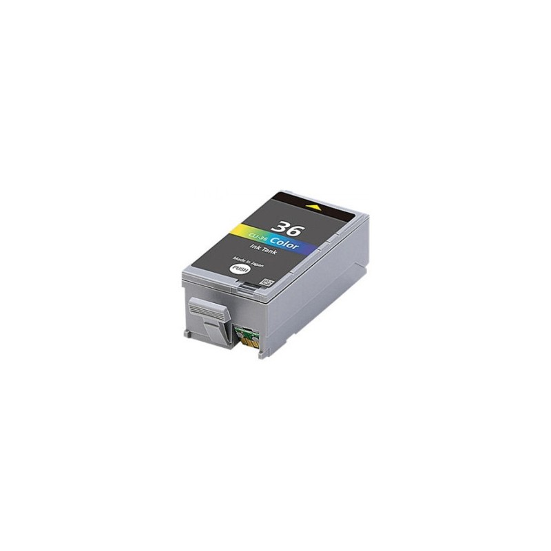 CARTUCCIA CANON CLI-36 COL COMP, 250P
Canon Pixma IP 100, IP 100 Portable, IP 100 V, IP 110, IP 110 + Battery, IP 110 Series, Mi