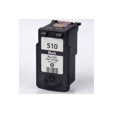 CARTUCCIA CANON PG 510 BK RIGEN, 220P 
Canon Pixma IP 2700 / MP 230 / MP 230 Series / MP 235 / MP 240 / MP 250 / MP 260 / MP 270