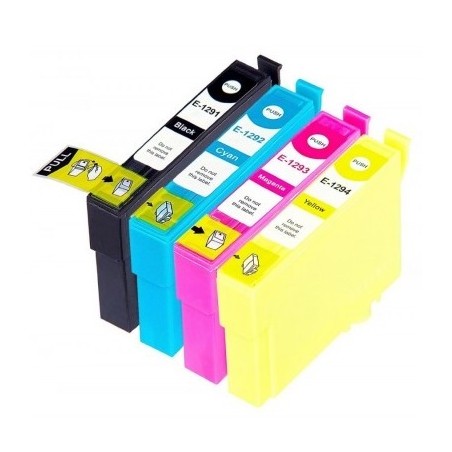 CARTUCCIA EPSON T1294 YE COMP, 460P
Epson Stylus Office B 42 WD, BX 305 F, BX 525 WD / Stylus SX 230, 235 W, 425 W, 435 W, 438 W