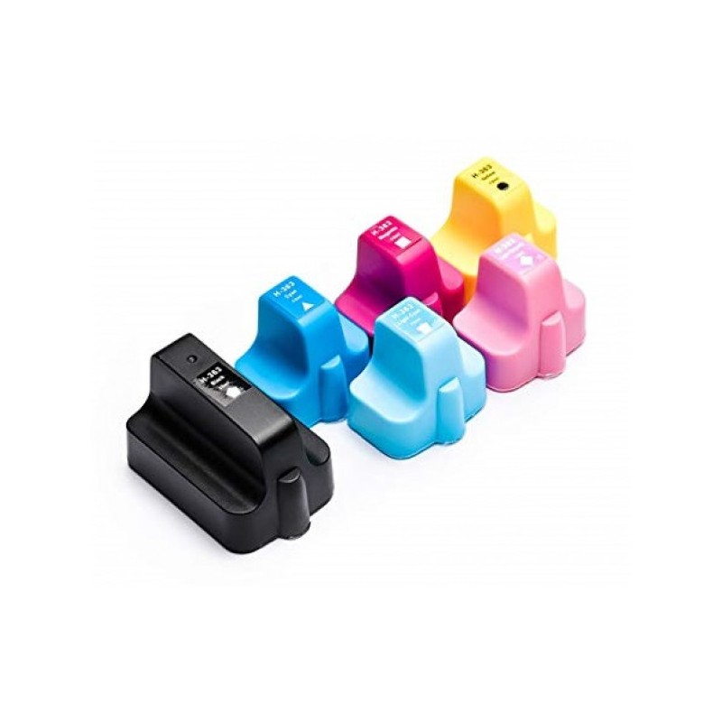 CARTUCCIA HP 363 BK LIGHT MA, 350P
HP PhotoSmart 3100 Series, 3100 Series, 3100 Series, 3100 Series, 3210, 3210, 3210, 3210 / Ph