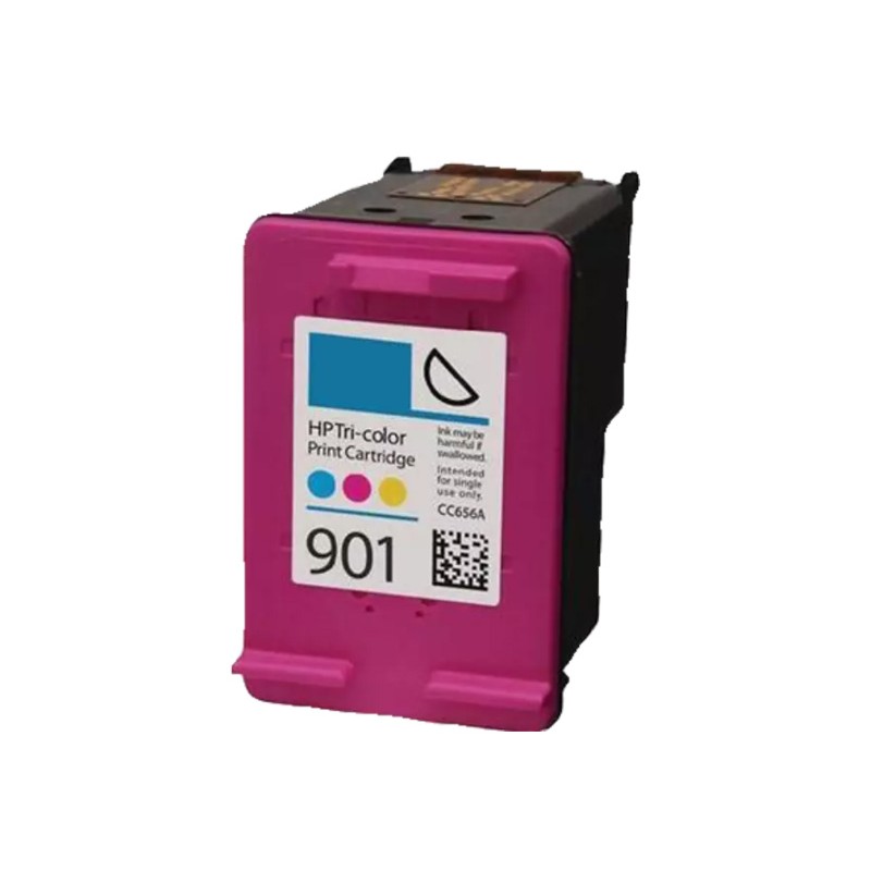 CARTUCCIA HP 901 COL RIGEN, 360P
HP OfficeJet 4500, 4500 Series, 4500 Wireless / OfficeJet J 4500 Series, 4535, 4545, 4580, 4585