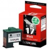 CARTUCCIA LEXMARK 17 BK RIGEN.
Compaq IJ 650,

Lexmark SERIE X (ALL-IN-ONE) X72, X74, X75, X1100, X1110, X1130, X1150, X1155, X1