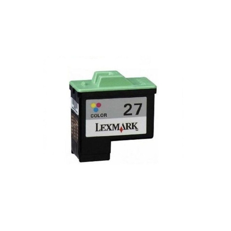 CARTUCCIA LEXMARK 27 COLOR RIGEN.
Compaq IJ 650,

Lexmark SERIE X (ALL-IN-ONE) X72, X74, X75, X1100, X1110, X1130, X1150, X1155,