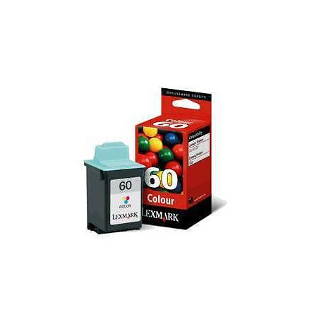 CARTUCCIA LEXMARK 60 COLOR RIGE,225P