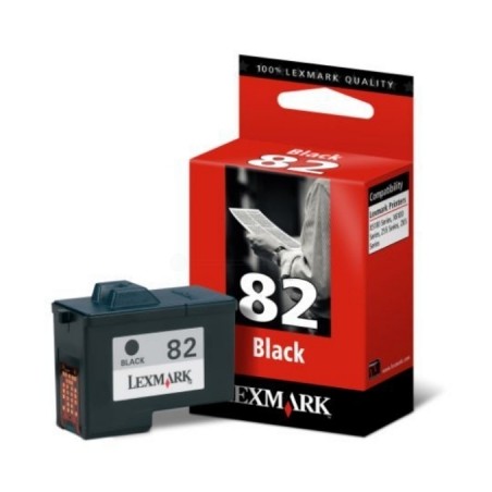 CARTUCCIA LEXMARK 82 BK RIGEN, 600P
RIG.FOR Lexmark Z55 Z55SE Z65 Z65N X5150 X5190 X6150 X6190  N,82