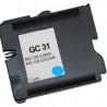 CARTUCCIA RICOH GC31 CYA COMP, 30ML
GX e3000N / GX e3300N / GX e3350/ GX e2600 Ricoh    Aficio GX / e 7700 n NRG/Aficio GX e 555