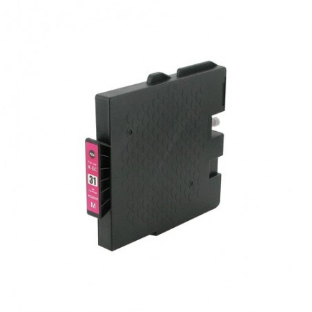 CARTUCCIA RICOH GC31 MAG COMP, 30ML
GX e3000N / GX e3300N / GX e3350/ GX e2600 Ricoh    Aficio GX / e 7700 n NRG/Aficio GX e 555
