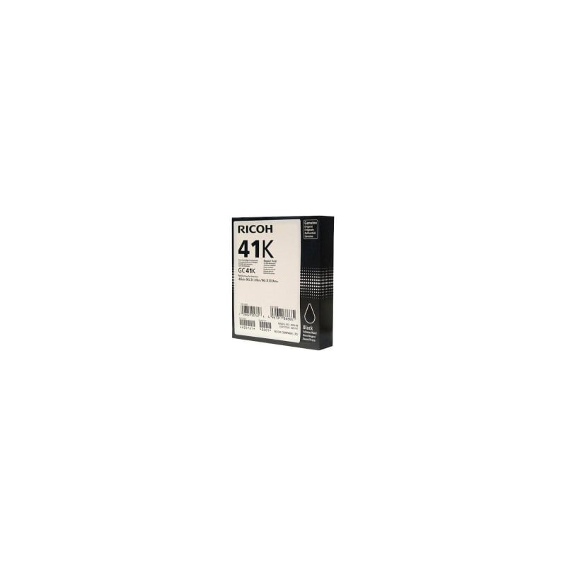 CARTUCCIA RICOH GC41 BK COMP, 30ML
RICOH Aficio SG 3110DN / Aficio SG 3110DNW / Aficio SG 2110N / Aficio SG 7100DN / Aficio SG K