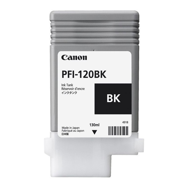 CARTUCCIA CANON PFI-120 BK RIGEN, 130ML 
Canon imagePROGRAFTM200, imagePROGRAFTM200MFPL24ei, imagePROGRAFTM200MFPT24, imagePROGR